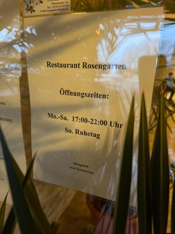 Hotel Rosengarten Frankfurt  Exterior foto
